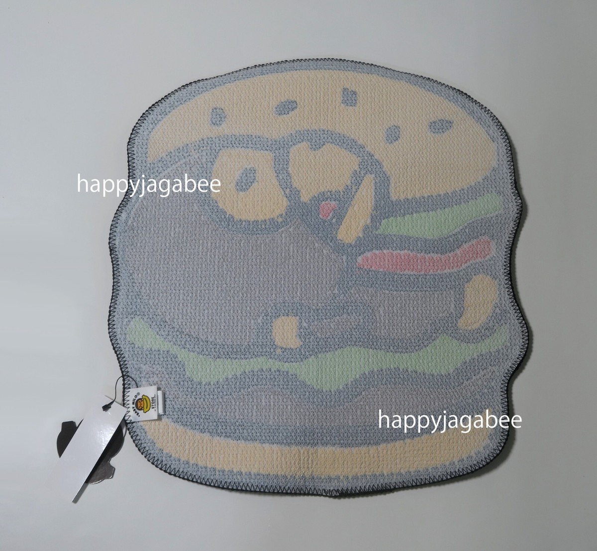 アベイシングエイプ　BAPE BABY MILO HAMBURGER RUG A BATHING APE BABY MILO STORE BABY MILO HAMBURGER RUG