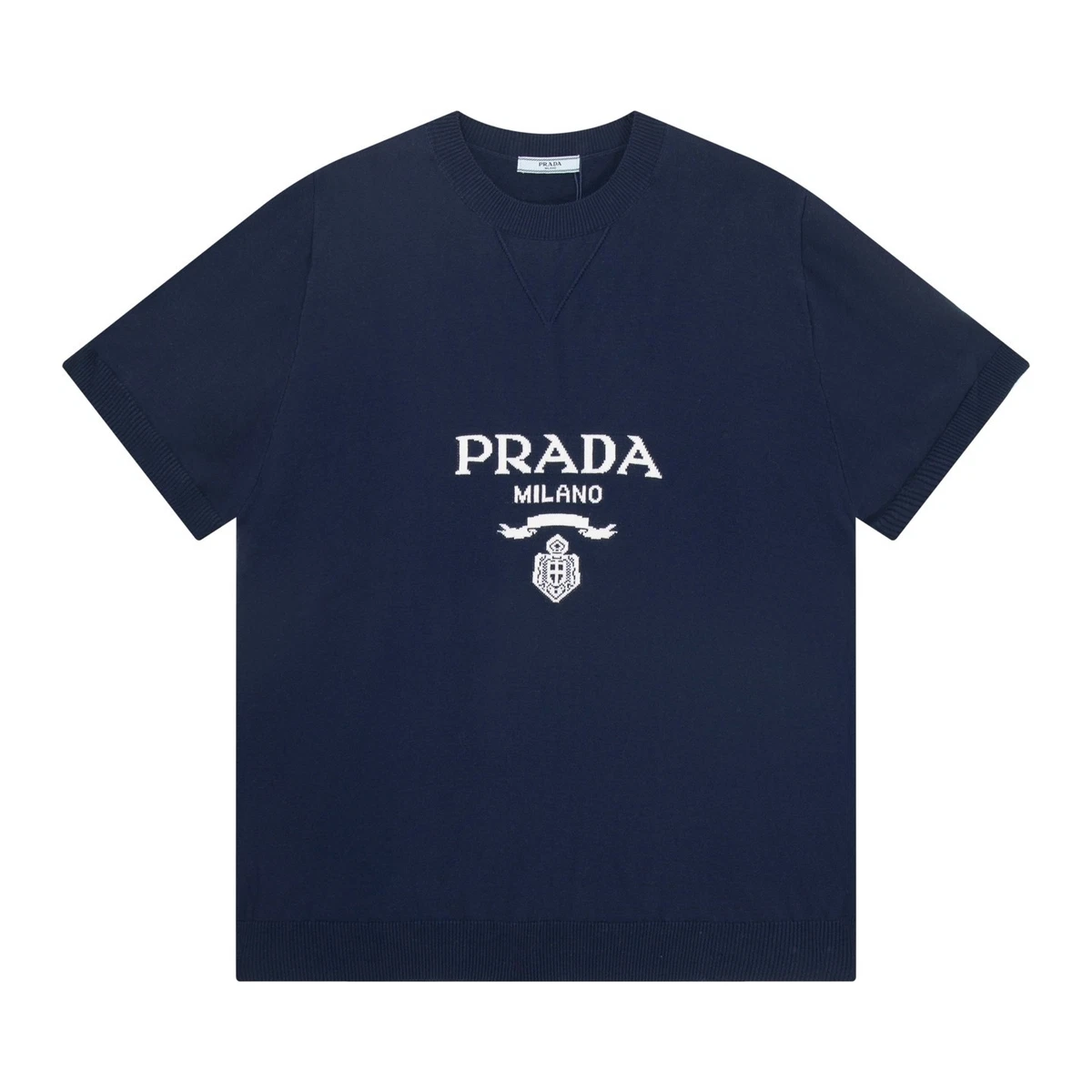 PRADA Short Sleeve Blue Shirts for Men for sale | eBay