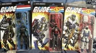 GI Joe Classified Wave 2 Complete Set of 3 COBRA EEL, BEACH HEAD, SNOW SERPENT!