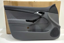 New OEM genuine GM Front Door Trim Panel 2003-2005 SAAB 9-3 Grey Cloth 12802997