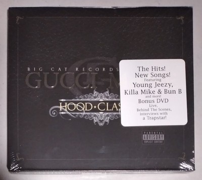 Gucci Mane - Hood Classics CD & DVD  Rap Trap Memphis Bun B Killa Mike