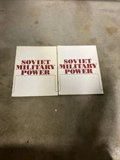 Lot Of 2 Vintage Soviet Military Power Books