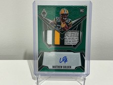 Matthew Golden - 2025 Phoenix -Numbered /25 - Dual Patch Autograph - Rookie (RC)