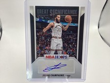 Julian Champagnie GS-JCS Great Significance  Auto 2024-25 Panini NBA Hoops Spurs