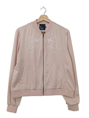 EVEN&ODD Bomberjacke Damen Jacke Gr. DE 40 altrosa Casual-Look