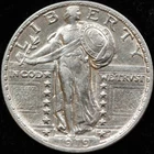 1919 Standing Liberty Quarter 90% Silver Better Detail US 25C