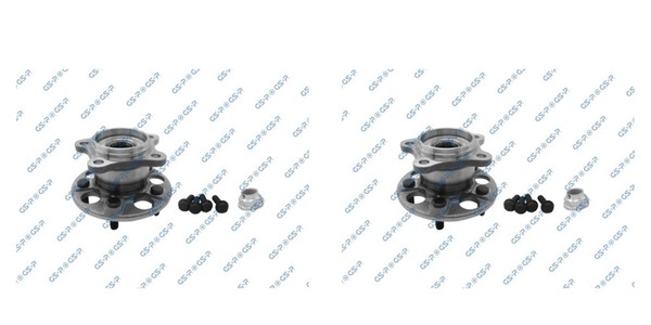 GSP 2X Radnabe Radlagersatz Hinten FüR Lexus RX Toyota Venza Highlander/Kluger-image