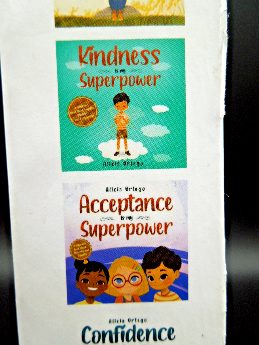 My Superpower Values 8 Book Box Set Books 1-8 by Alicia Ortega | eBay