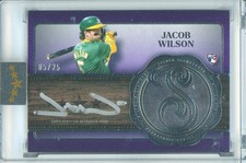 Jacob Wilson 2025 Topps Five Star #FSS-JW Silver Signatures Purple Auto #/25