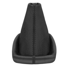 Schaltsack Schaltmanschette f&uuml;r Audi A4 B5 1994 - 2001 100% echtes Leder Schwarz