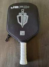 Honolulu Sword & Shield J2FC+ Pickleball Paddle 8.0 oz– Gen 4.5 – Black – 6"