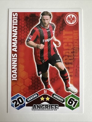 Topps Match Attax Bundesliga 10/11 - 51 - Ioannis Amanatidis Eintracht Frankfurt