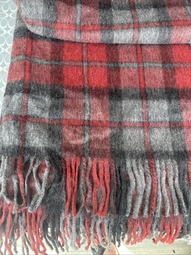 COPERTA PLAID LANA ALPACA TUMI 80”x 60” nuova con etichetta - Foto 3 di 7