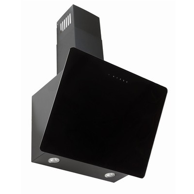 Kopffreie Wandhaube Dunstabzugshaube MELIA 60 BK mit Fernbedienung, 680m³/h 