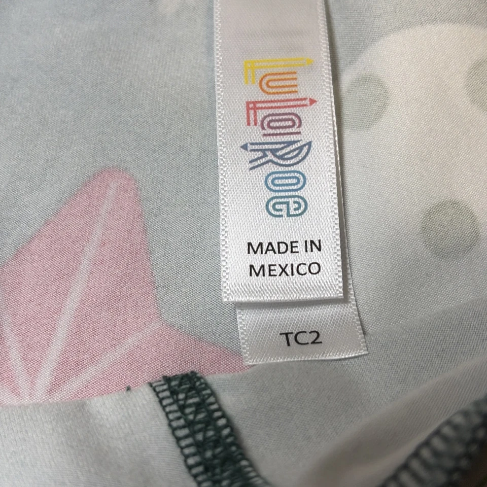 Nuevo LuLaRoe Adornos de Navidad con Copos de Nieve Leggings Talla TC2 (20-26) NUEVO SIN ETIQUETAS Foto 3 de 4