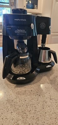 Morphy Richards Mister Cappuccino 47009CAN Espresso Coffee Machine - WORKS WELL!