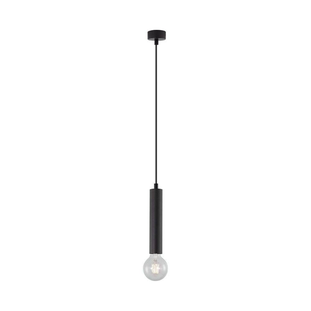 Suspension E27 noire pour table de salle à manger et cuisine ouverte