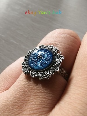 Elden Ring Ranni Dark Moon Ring, White Bronze/Pure Silver Ring Gift