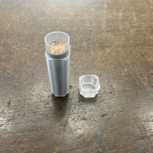 Indian Head Penny Roll Of 25-Variety Of Date And Condition 25 Coins Plastic Roll