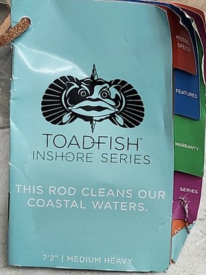 Toadfish TF72MH-FS-2PC    NEW 