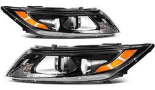 Pair Headlight Assembly Fit For Kia For Optima 2.4l 2011-2013 Clear Lens