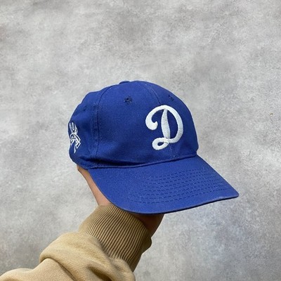 LA Dodgers Baseballkappe Herren verstellbar bestickt Strapback Mütze, blau