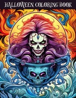 Halloween Malbuch FüR Erwachsene & Teens, Gruselige Illustrationen, Monster