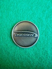 Dresser Golf Ball Marker Metal Flat Putting Coin - 24.5 mm diameter