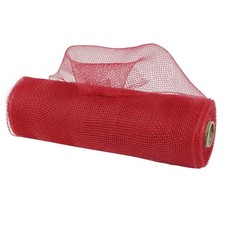 Red Deco Mesh 10 Inch Rolls Patriotic Deco Mesh Red Mesh Fabric Mesh Christma...