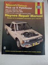Haynes 72030 Repair Manual for Datsun Nissan Pick-up & Pathfinder 1980-1996