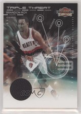 2010-11 Panini Threads Triple Threat Materials 218/399 Brandon Roy #9 0qr0