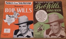 Lote Cancionero Bob Wills Canciones de San Antone Roundup of Century Country Western