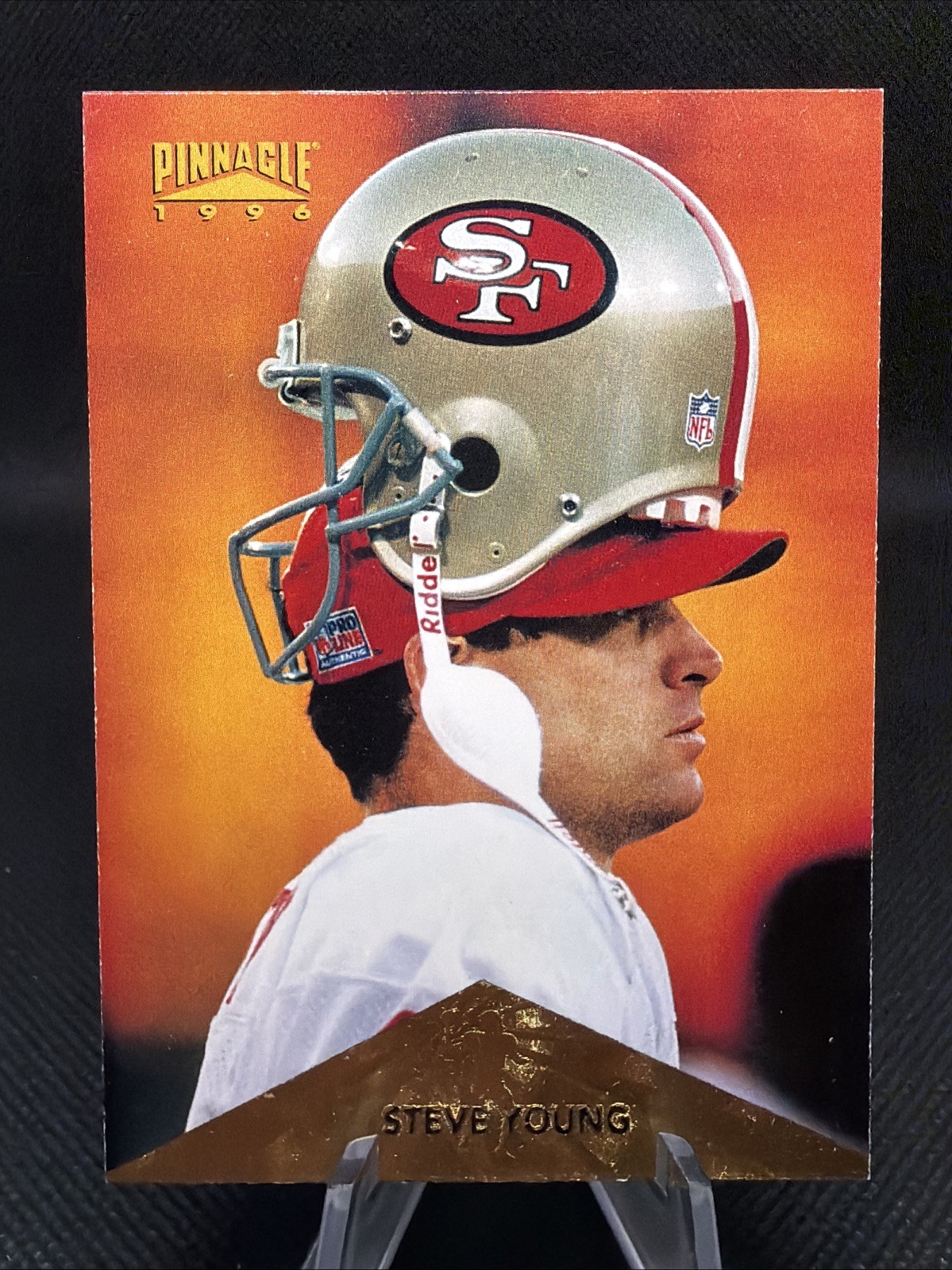 1996 Pinnacle - Steve Young #37 SF 49ers