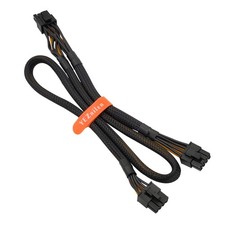 PCIe Cable - 8 Pin Male to Dual 8 Pin 6 2 Male Power Adapter, Sleeved 25-in...