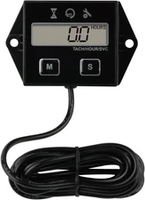 Digital Inductive Tach Hour Meter RPM Gauge for Small Engines