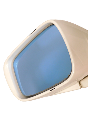 2007 2008 Acura TL LEFT SIDE VIEW MIRROR METALLIC WHITE 608581
