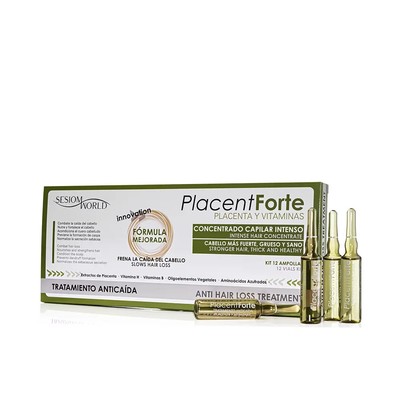Placent Forte Anti-Hair Loss Ampoules 12 Units