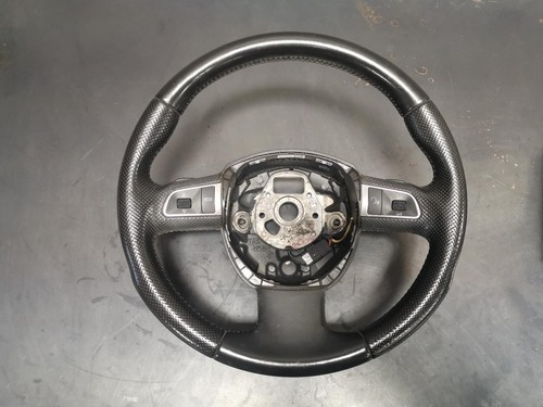 AUDI Q7 STEERING WHEEL LEATHER, 4L, 09/06-08/15