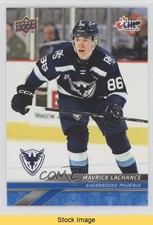 2024-25 Upper Deck CHL Blue Mavrick Lachance #171 READ 0ip6