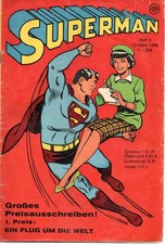 Superman Heft 2 Oktober 1966 Ehapa Verlag Vin...