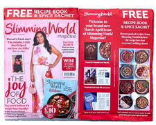 SLIMMING WORLD MAGAZINE MARCH / APRIL 2026 WITH RECIPE BOOK & SPICE ~ NEW ~