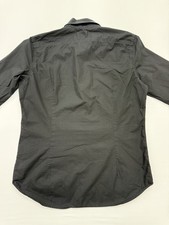 Diesel Herren schwarz Logo Patch Knopfleiste ...