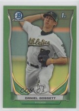 2014 Bowman Draft Chrome Green Refractor 113/150 Daniel Gossett #CDP71 a3q