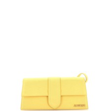 Jacquemus Le Bambino Top Handle Flap Bag Leather Long