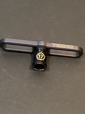 Tekno Rc Racing TKR1116 17mm Wheel Wrench, Shock Cap Tool Used