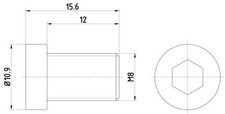 TEXTAR Schraube, Bremsscheibe TPM0009 für BMW