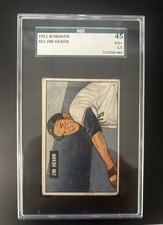 🔥 1951 Bowman Jim Hearn #61 – SGC 3.5 VG+ – TRUE VINTAGE CLASSIC! 🔥