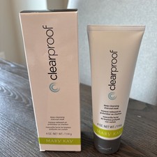 Mary Kay Clear Proof Deep Cleansing Charcoal Mask 4 oz NEW In Box 094148