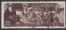 SWEDEN   1972 Gustavian Art.  Good  Used  Stamp (p605).