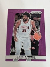 2024-25 PANINI PRIZM DECA Joel Embiid Purple Prizm /99 #196 76ers